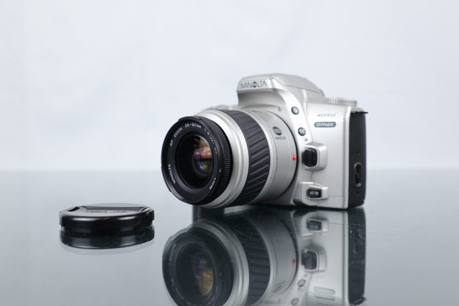 📷 Minolta Dynax 404si | 35mm SLR Film Camera | Minolta 35 - 80mm Lens - Dutch|Thrift