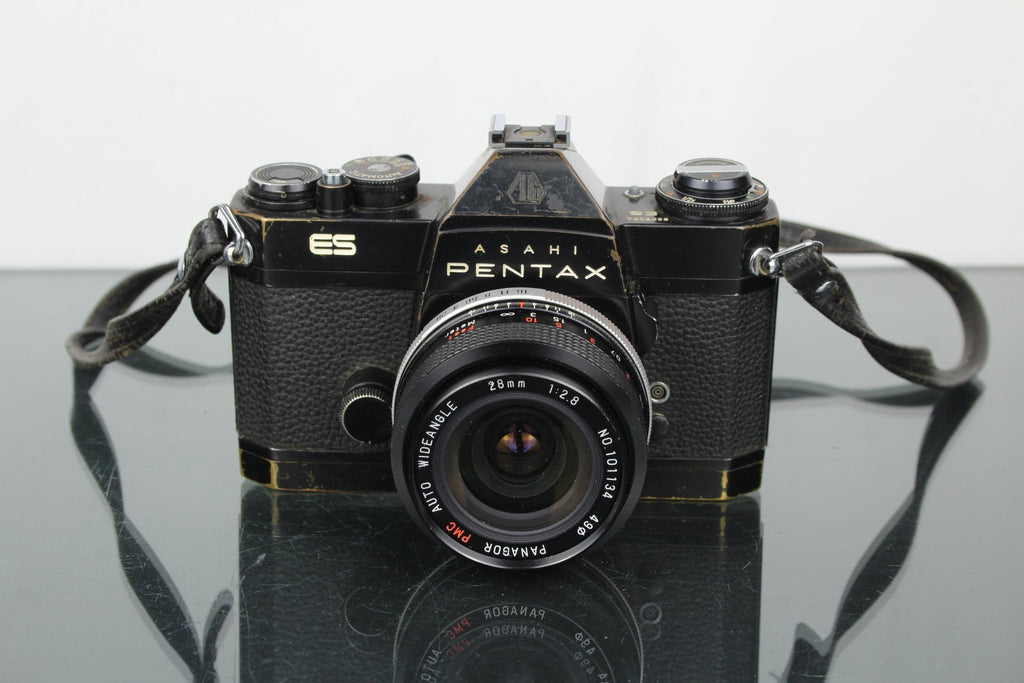 Pentax ES + Panagor PMC Wideangle 28mm 1:2.8 Lens - Dutch|Thrift