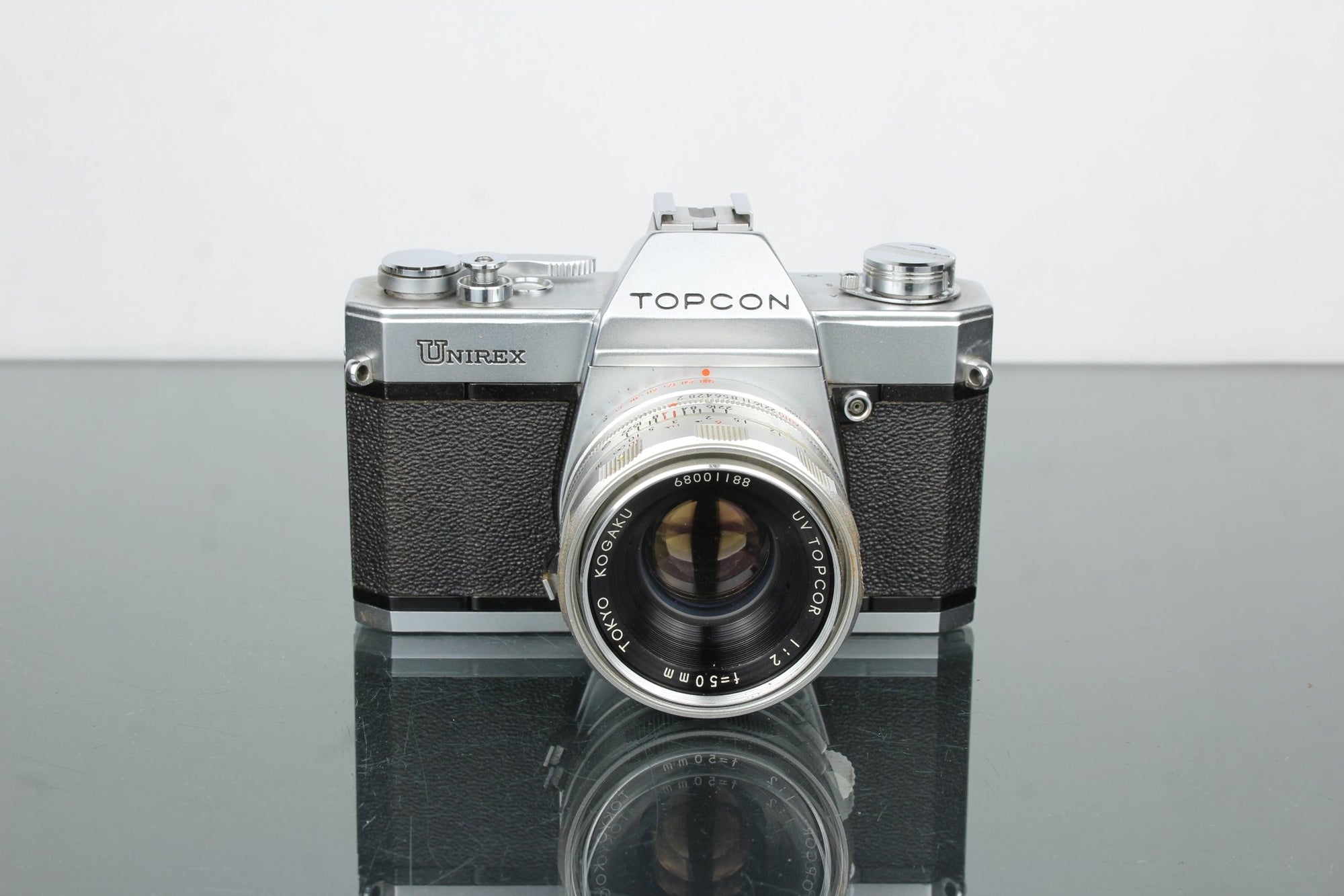 TOPCON unirex + UV topcor 1:2 f=50mm lens - Dutch|Thrift
